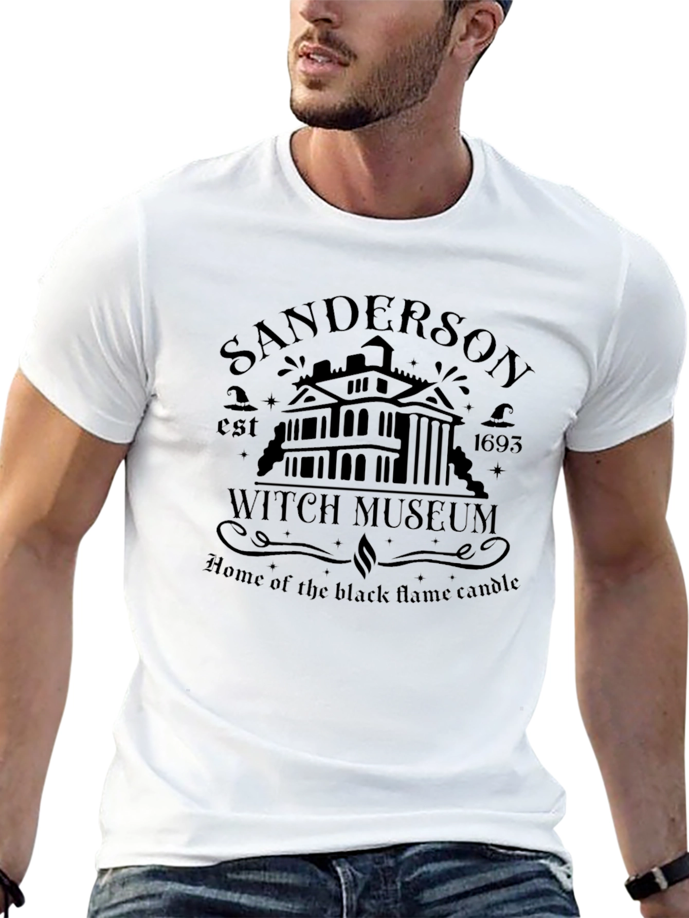 Sanderson Witch Museum Black T-Shirt