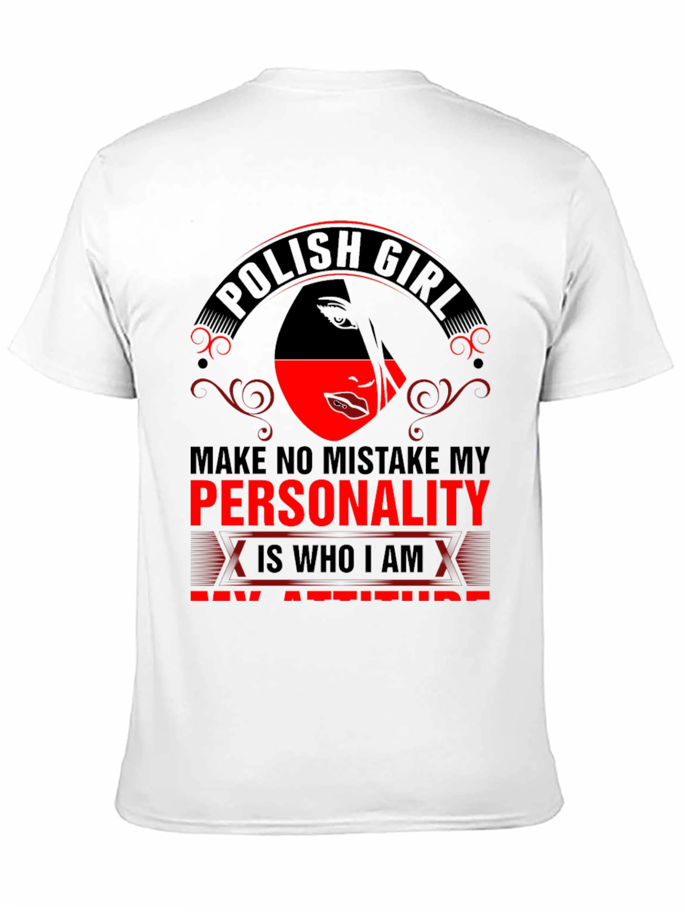 Polish Girl T-Shirt - Personality & Attitude Graphic Tee
