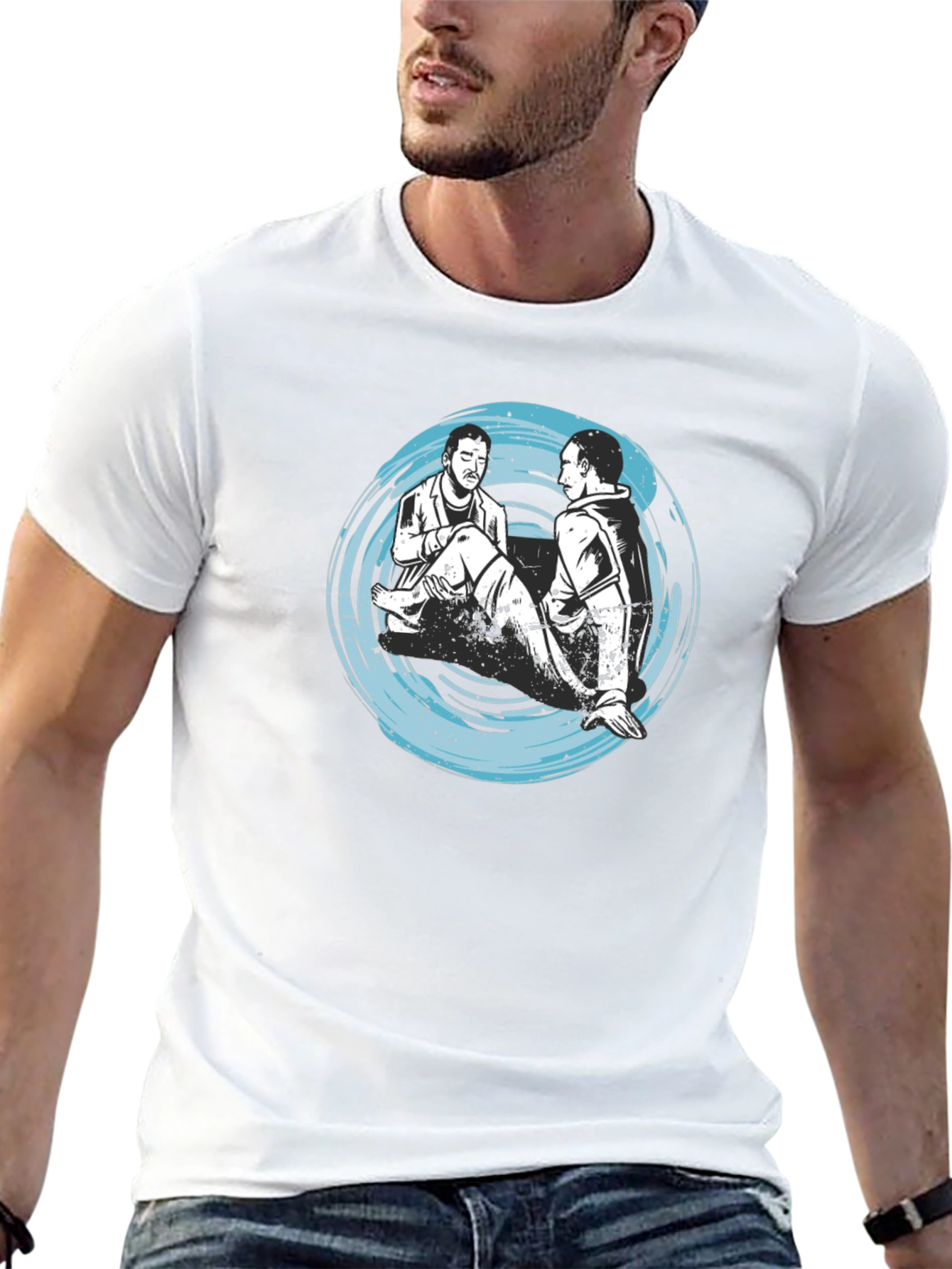 Jiu Jitsu Grappling T-Shirt - BJJ Martial Arts Design