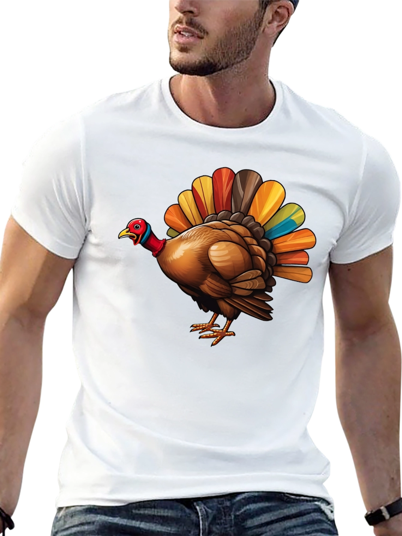 Thanksgiving Turkey Graphic Tee