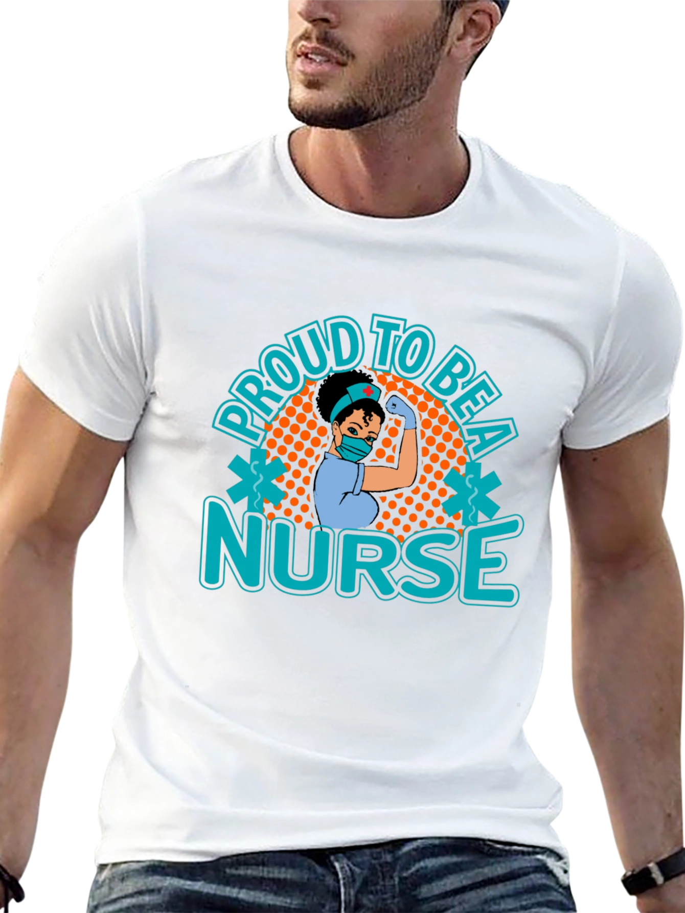 Proud To Be A Nurse Graphic T-Shirt
