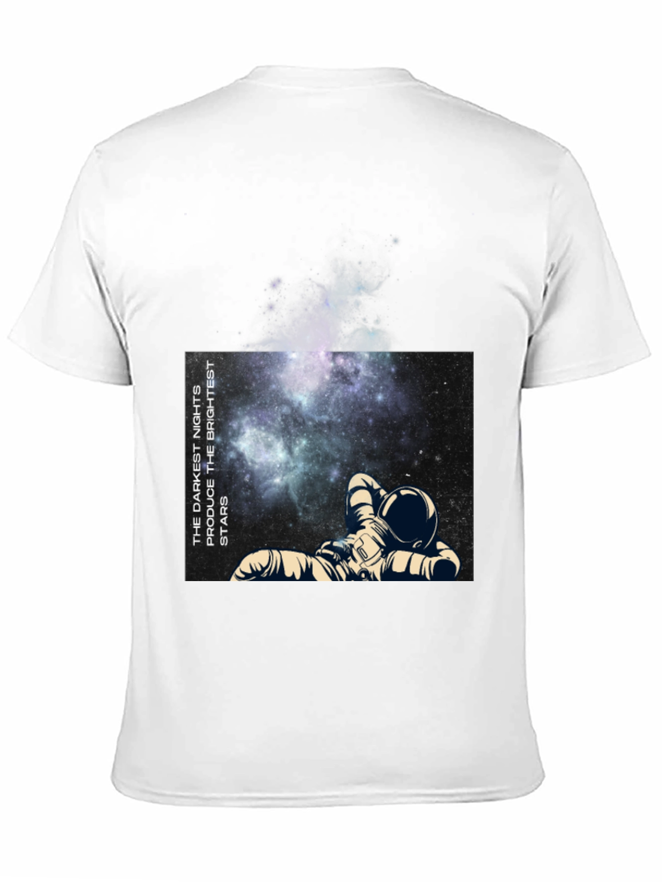 Astronaut Galaxy Print T-Shirt - Dream Big!