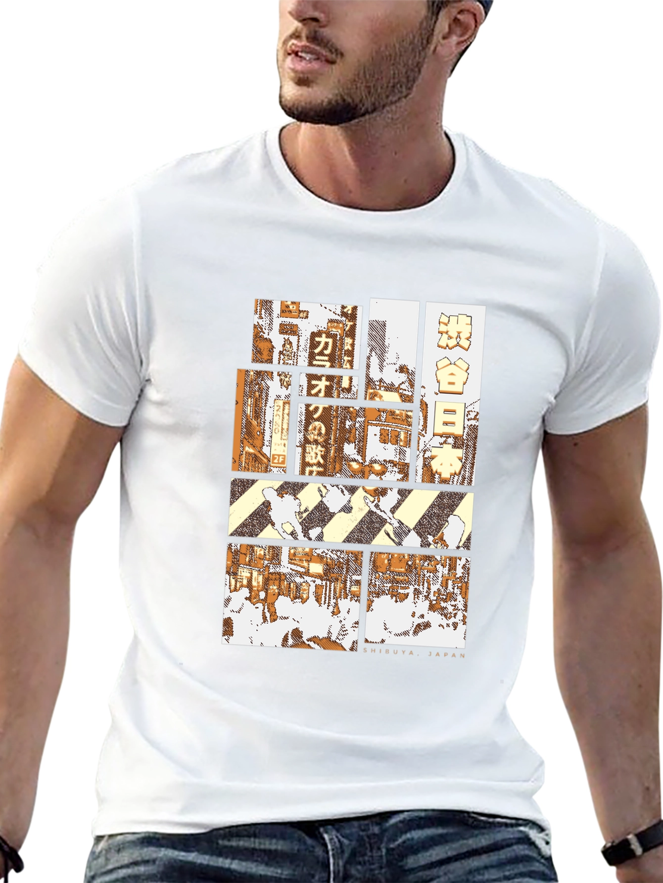 Shibuya Japan Graphic T-Shirt - Urban Style