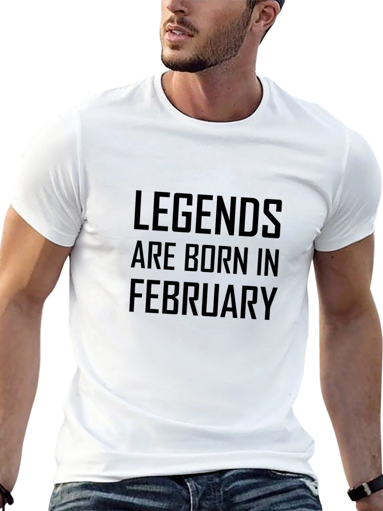 Legends Are Born In February T-Shirt