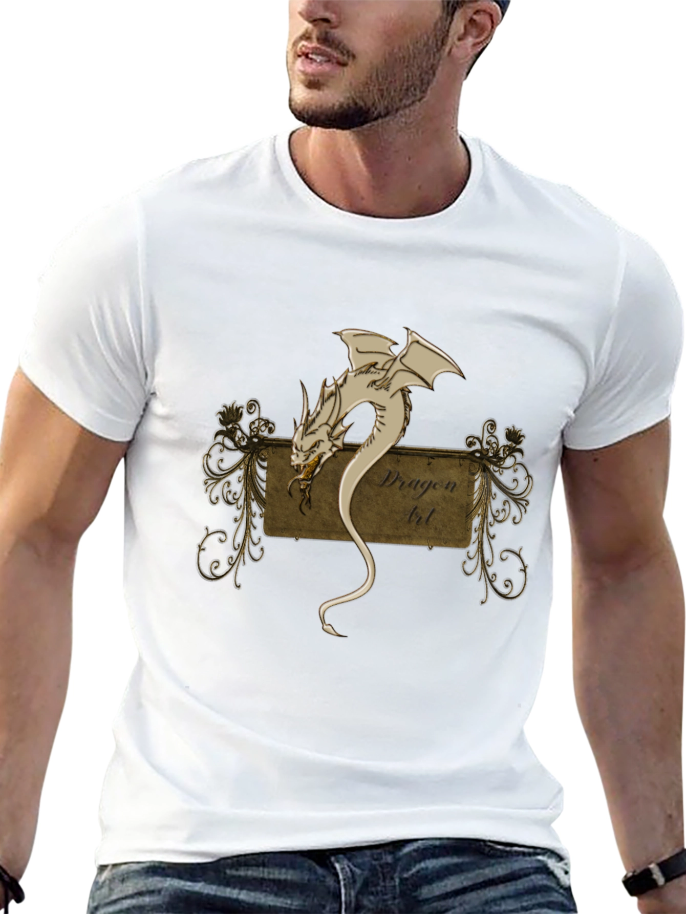 Dragon Art T-Shirt - Unique Graphic Tee