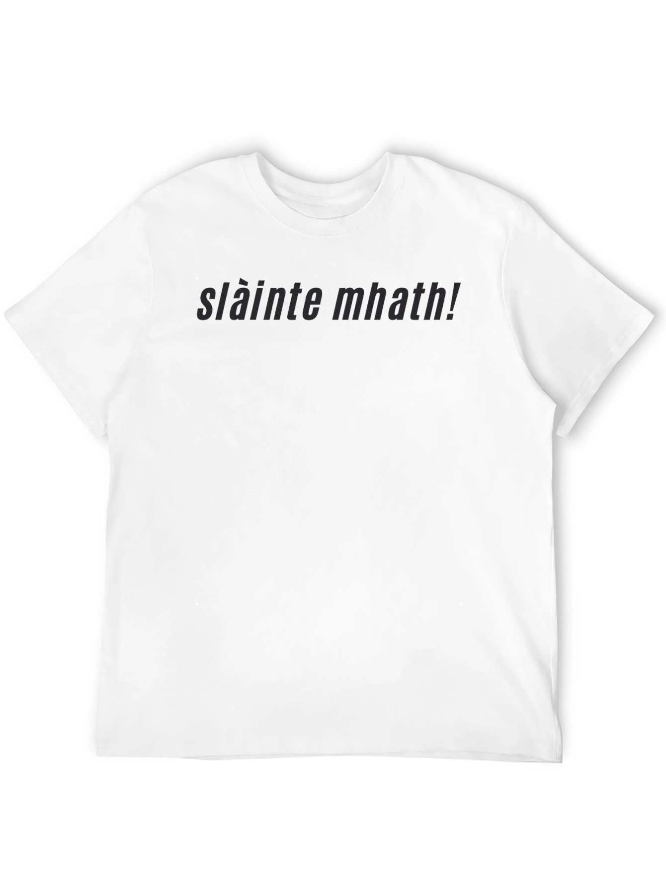 Sláinte Mhaith Black T-Shirt