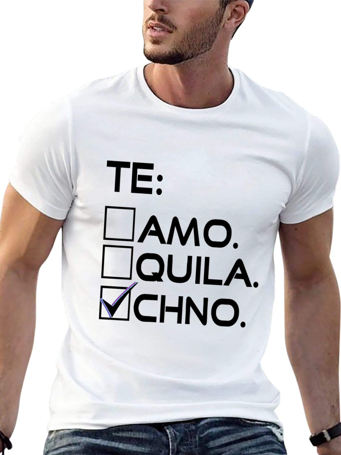 Te Techno Black T-Shirt