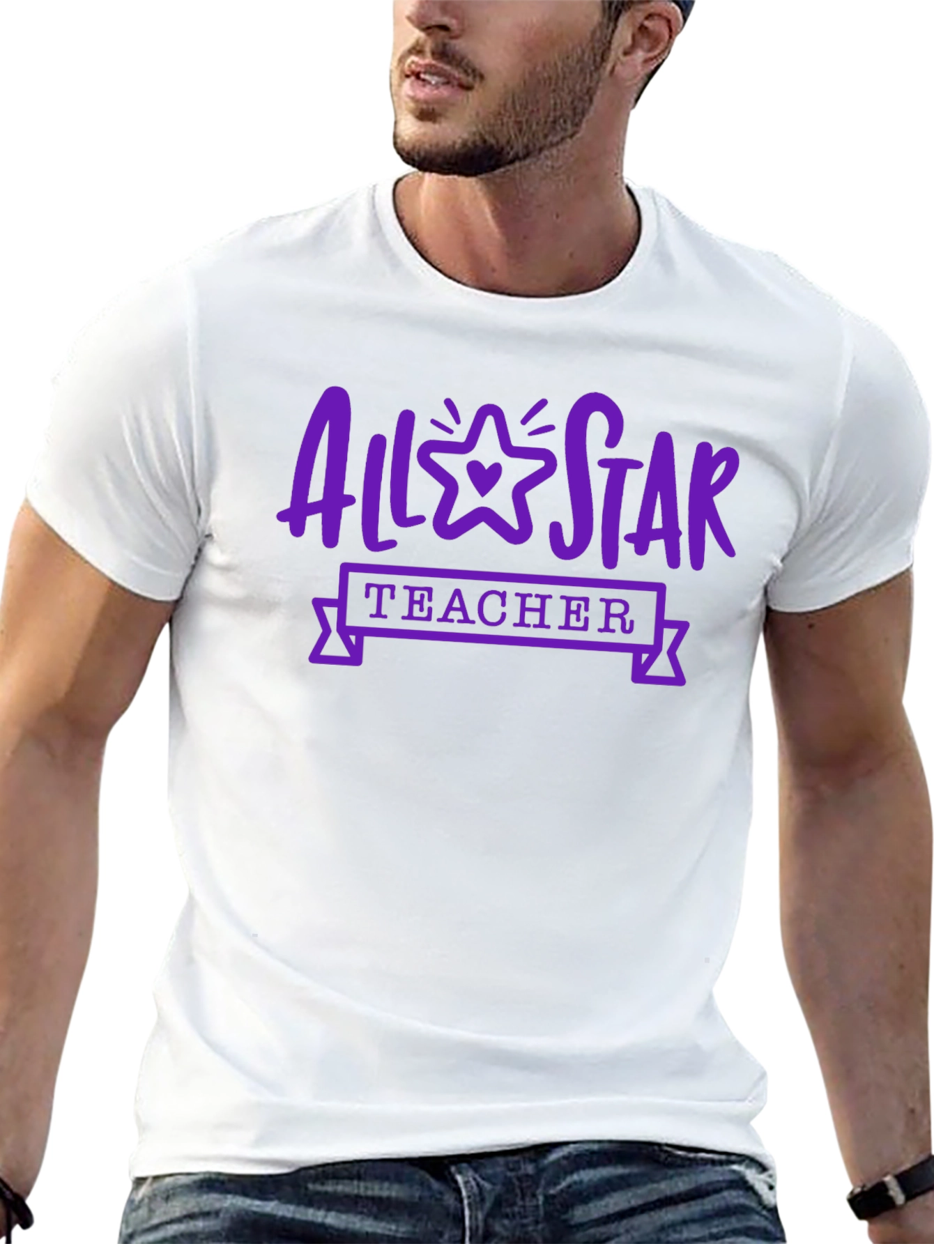 All Star Teacher Graphic T-Shirt