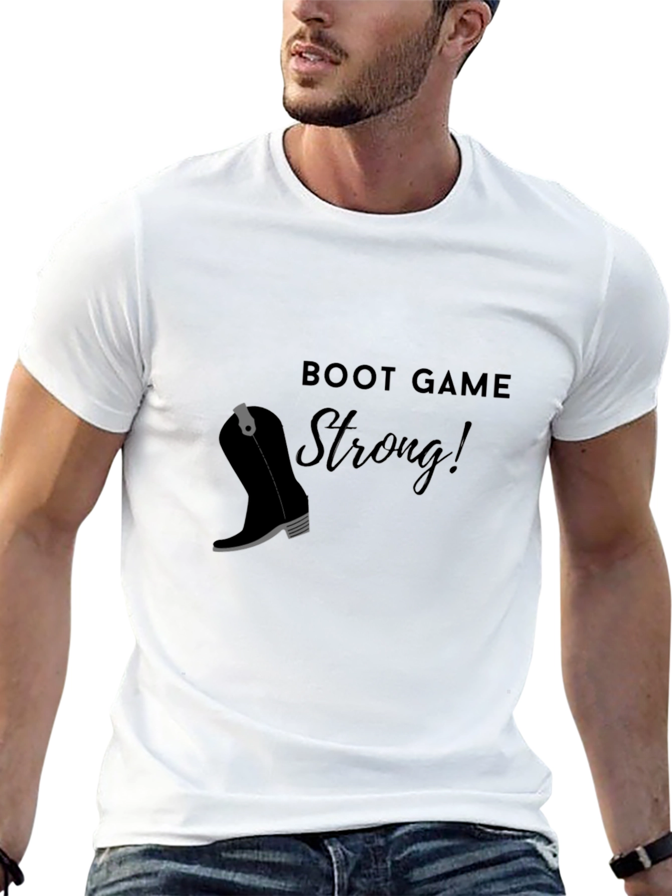 Boot Game Strong Graphic Tee