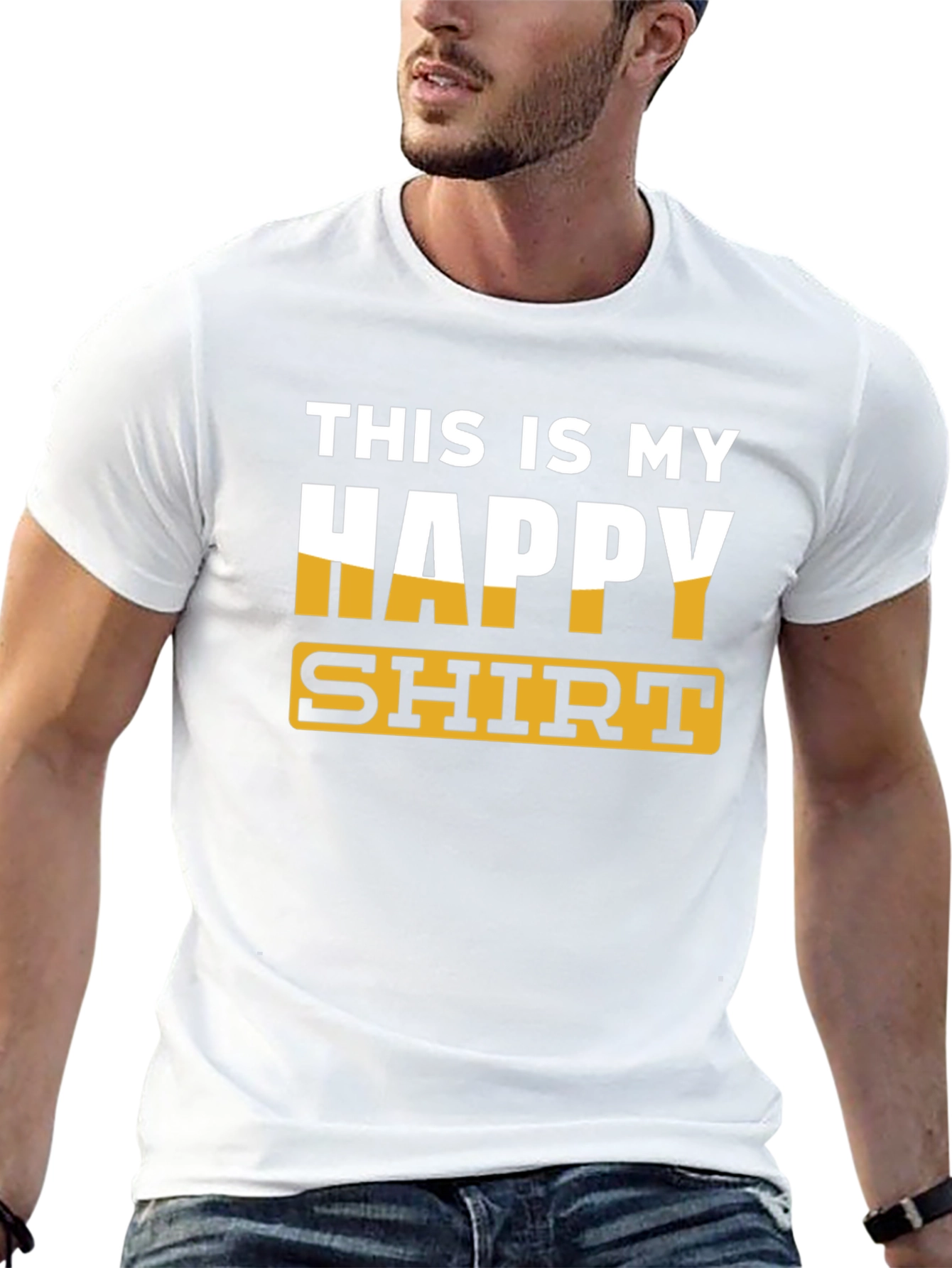 This is My Happy Shirt - Novelty T-Shirt