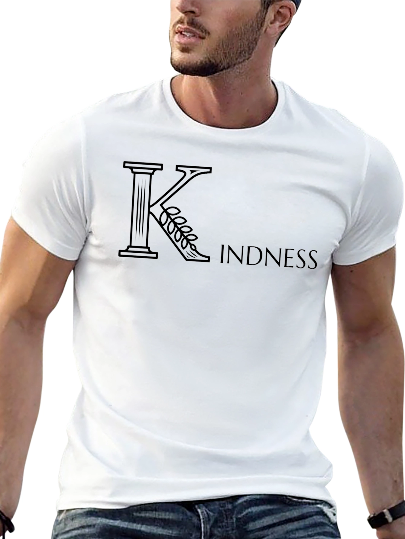 Kindness Graphic T-Shirt - Unisex Black Tee
