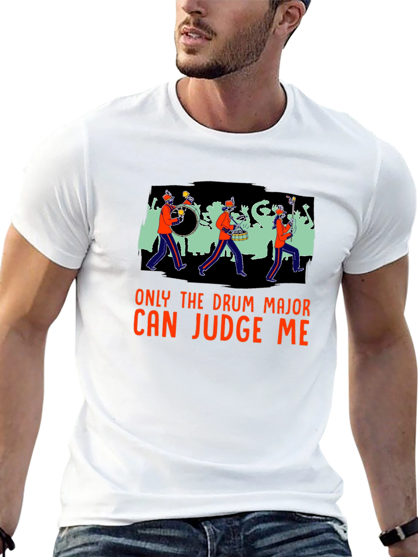 Drum Major Judge Tee - Band Marcher T-Shirt