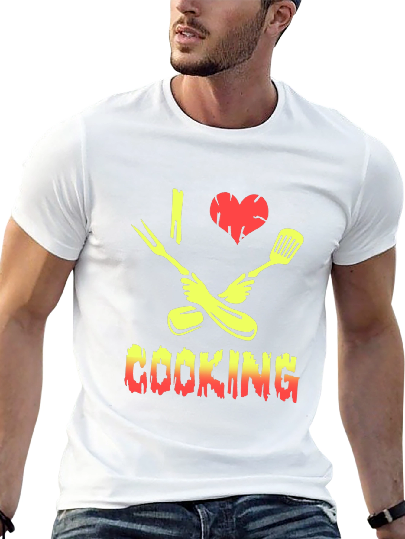 I Heart Cooking Graphic Tee