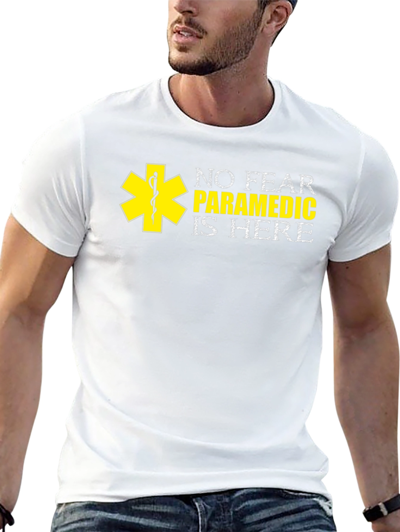No Fear Paramedic T-Shirt - Emergency Medical Services Tee