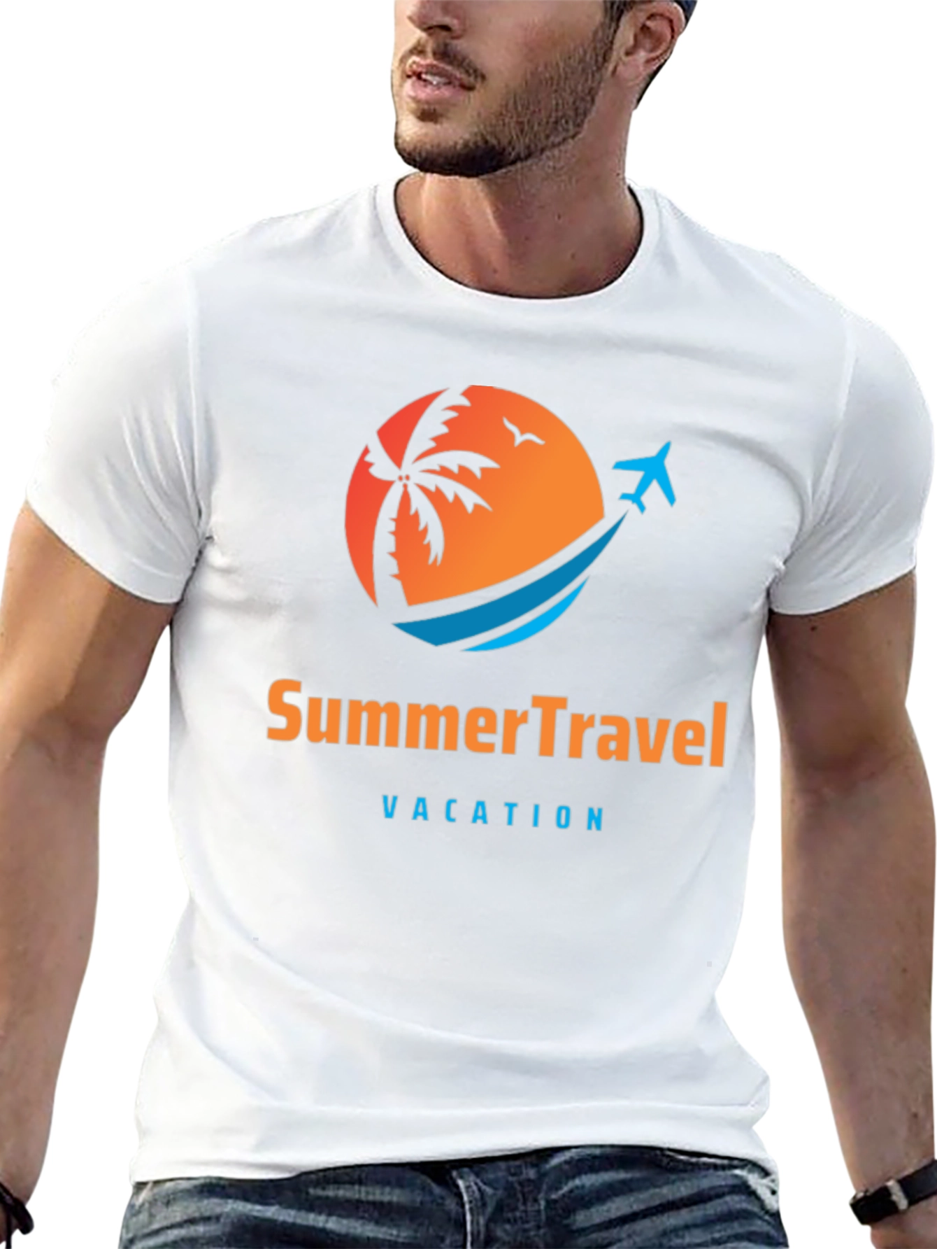 Summer Travel Vacation Graphic T-Shirt
