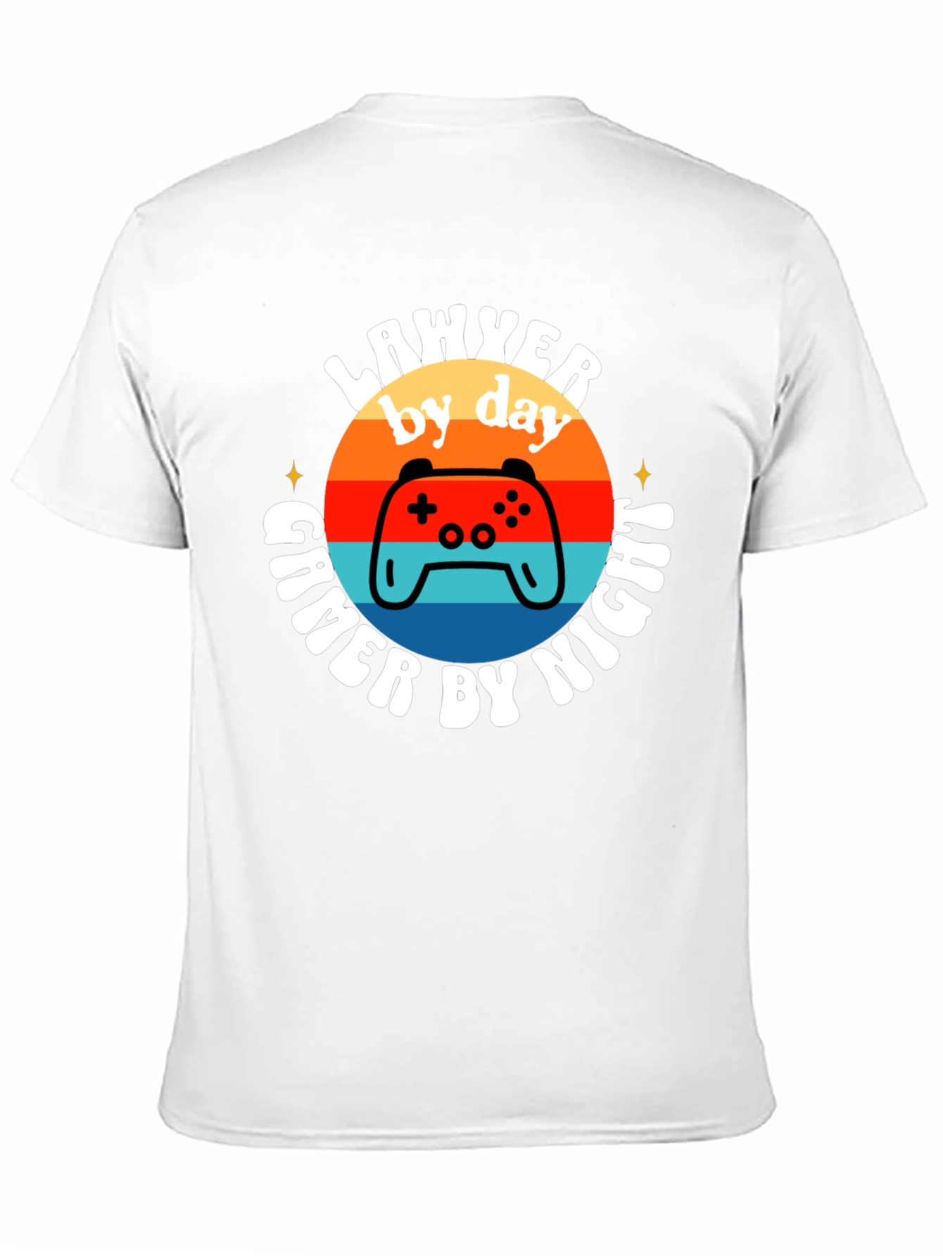 Lawyer by Day Gamer by Night T-Shirt