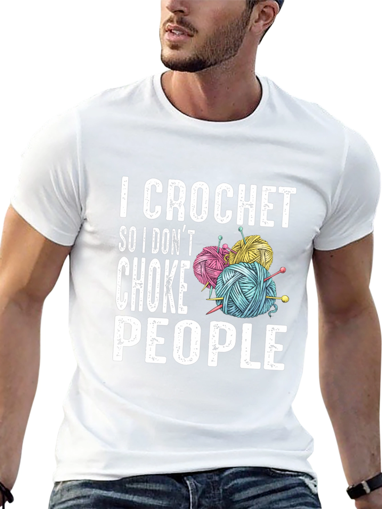 I Crochet So I Dont Choke People T-Shirt