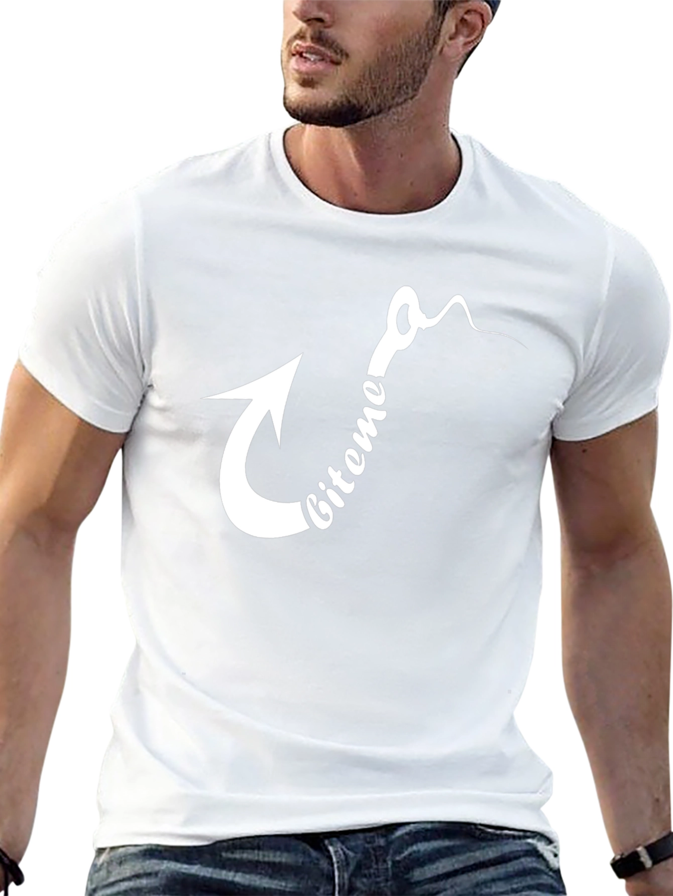 Biteme Fishing Hook T-Shirt - Unique Angler Tee