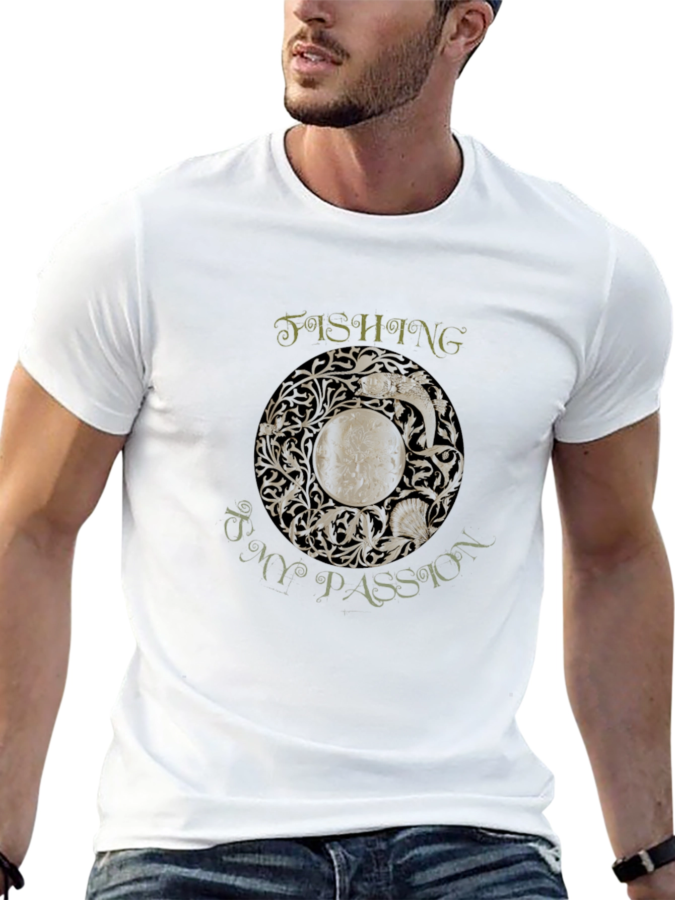 Fishing Is My Passion Graphic T-Shirt