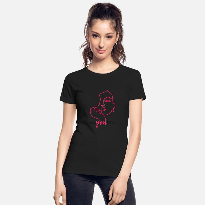 Be You Beautiful Feminine T Shirt Design