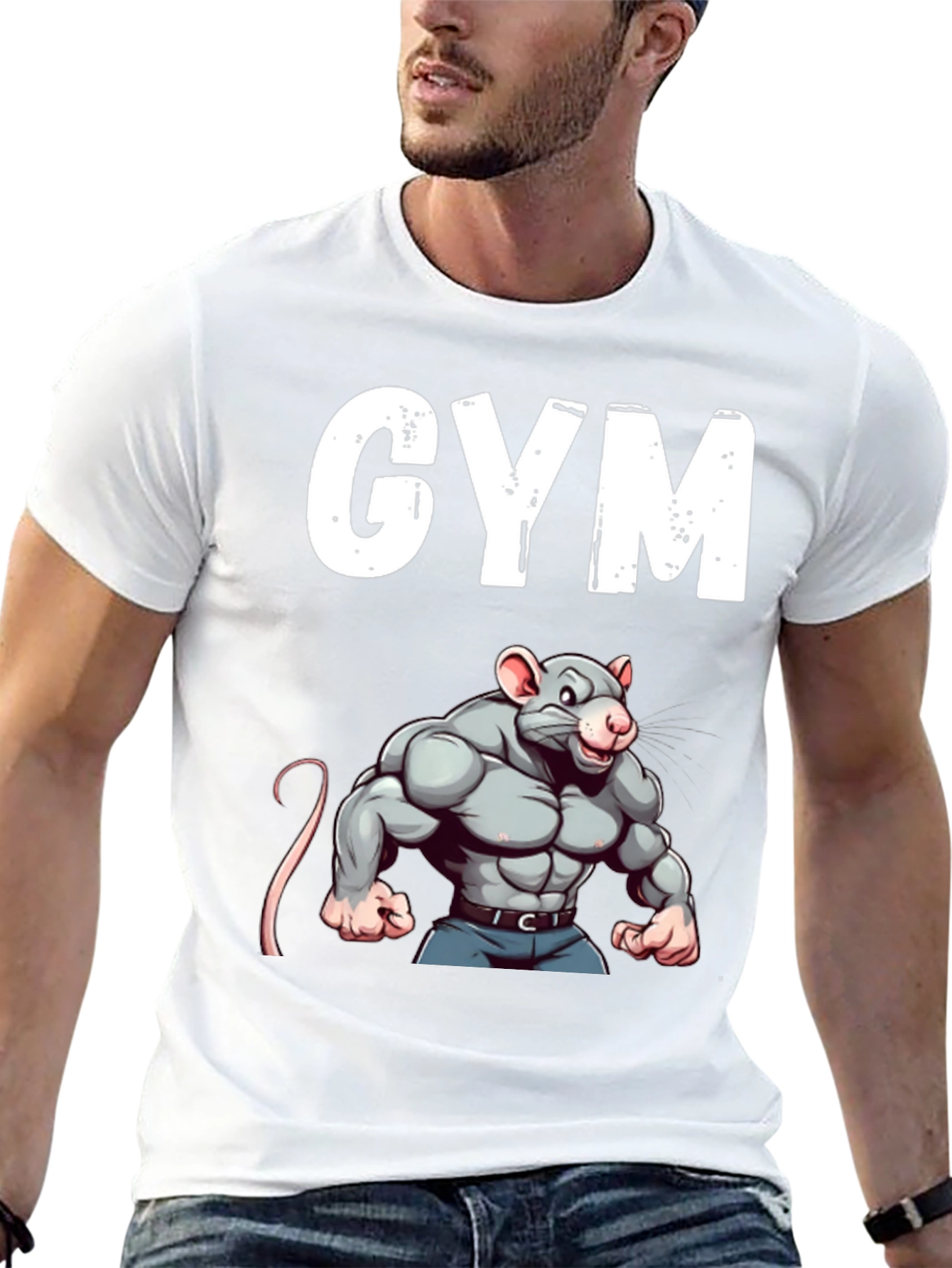 Gym Rat Black T-Shirt