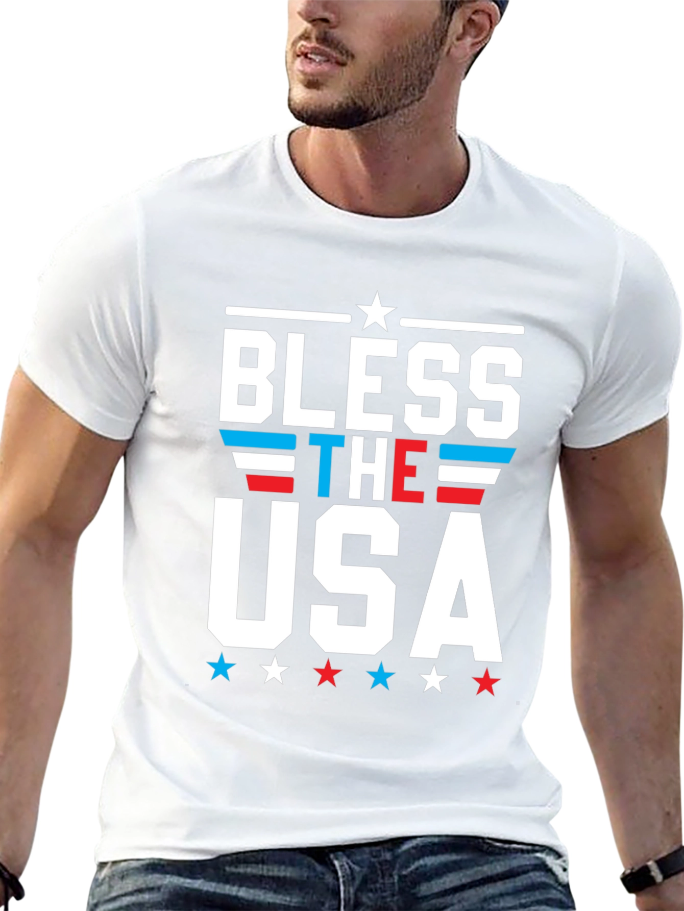 Bless The USA Patriotic T-Shirt
