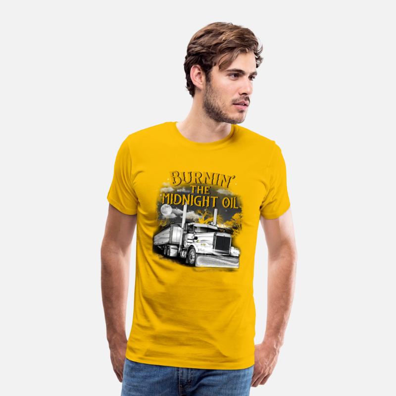 Burning the midnight oil tshirt -gift