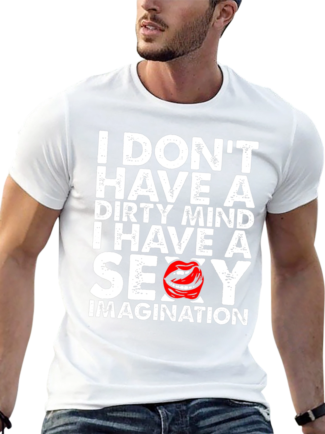 Funny Sexy Imagination Graphic Tee