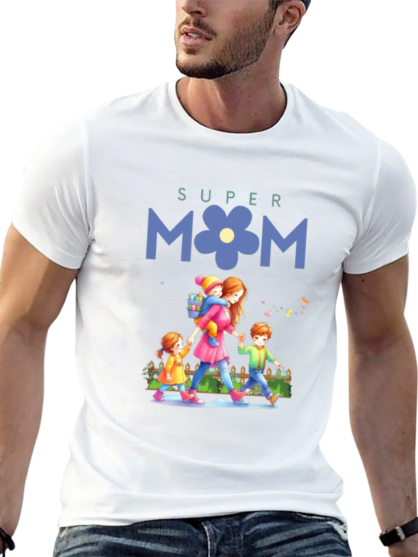 Super Mom T-Shirt - Mothers Day Gift