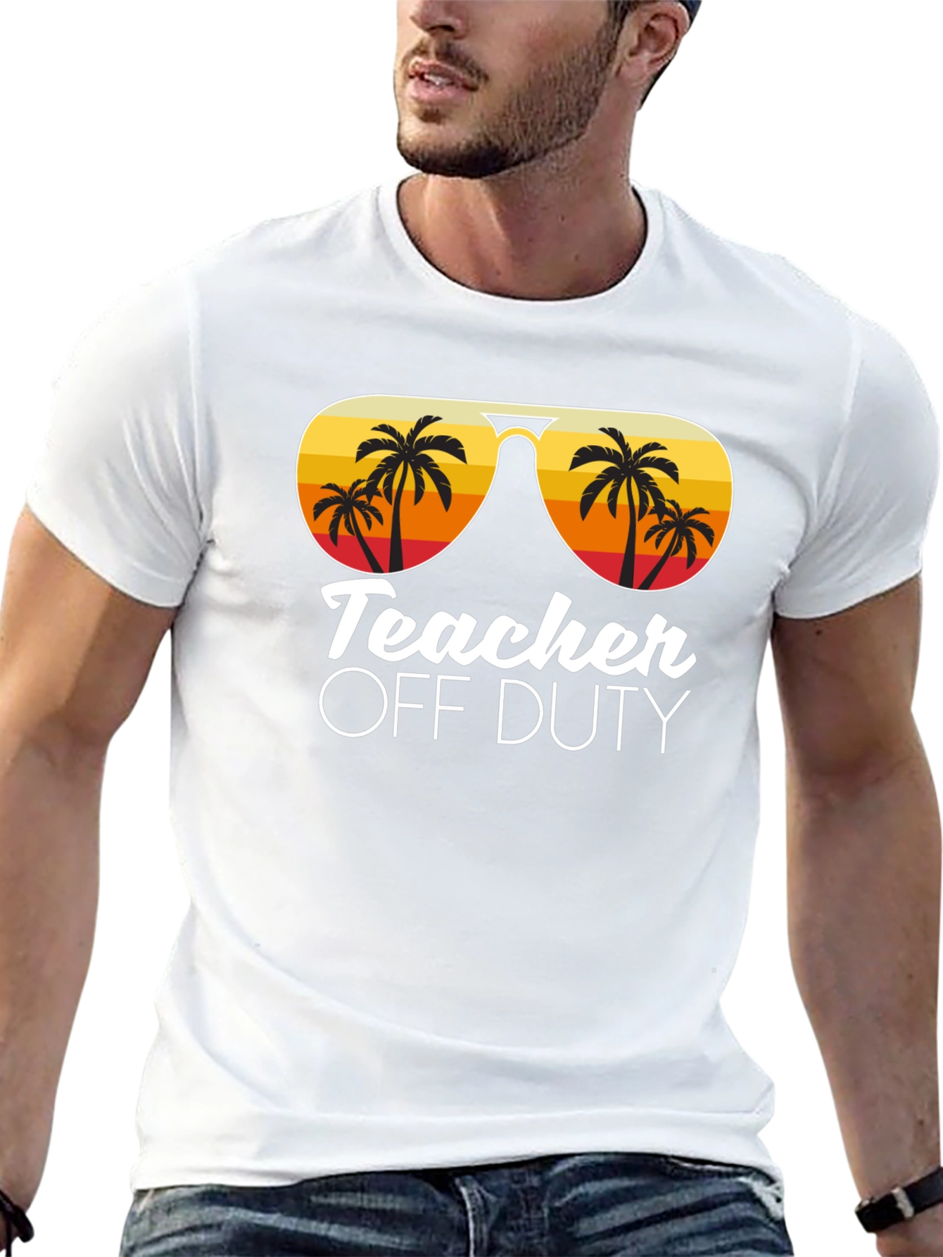 Teacher Off Duty T-Shirt - Summer Vacation Vibes