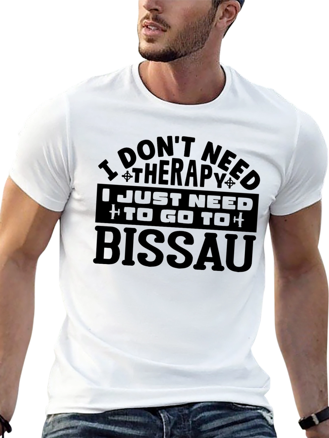 Bissau Therapy T-Shirt - Travel Motivation