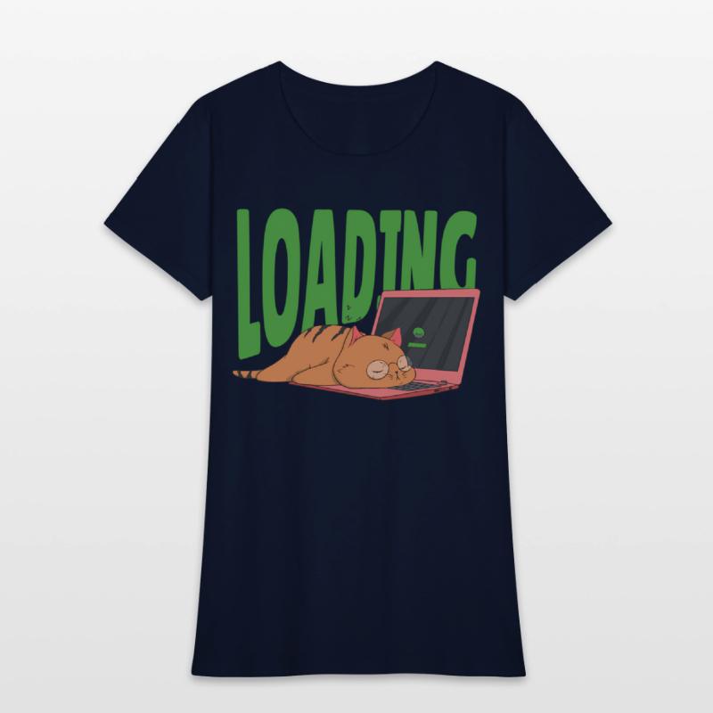 Cat Sleeg Loading Store Motif