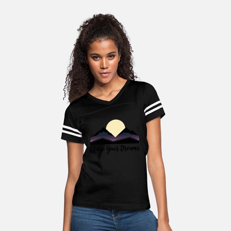 Chase Your Dreams Minimalist Mountain Landscape