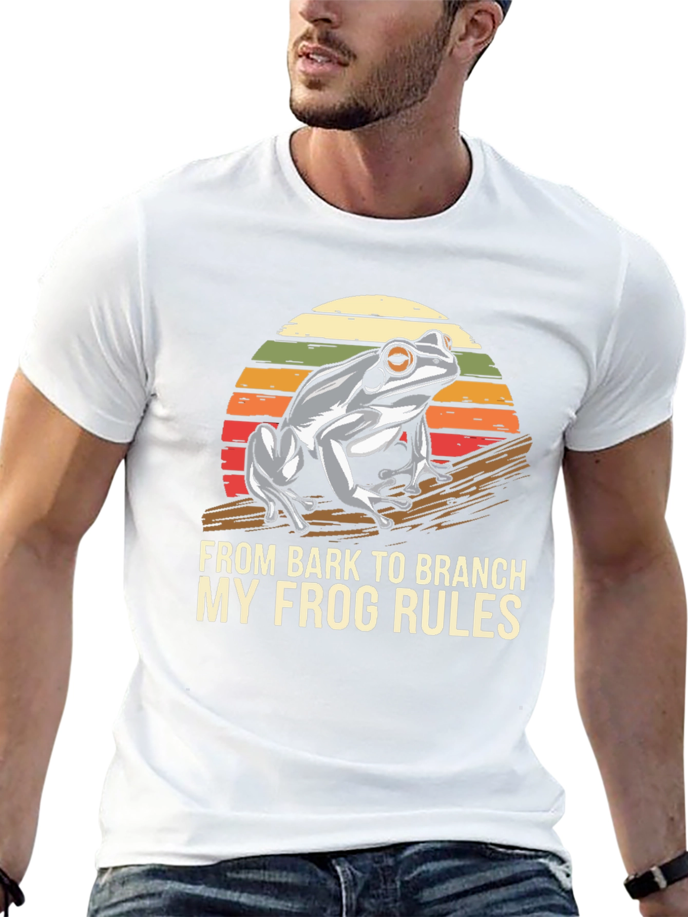Frog Rules T-Shirt - From Bark to Branch