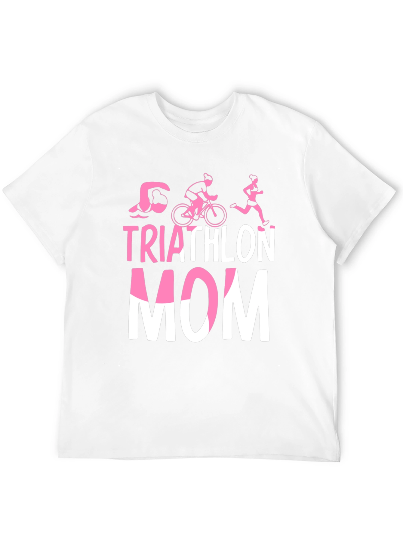 Triathlon Mom T-Shirt - Sporty Womens Tee