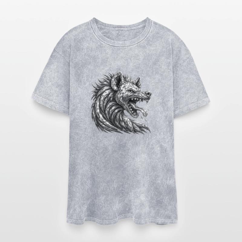 diamond-styled hyena