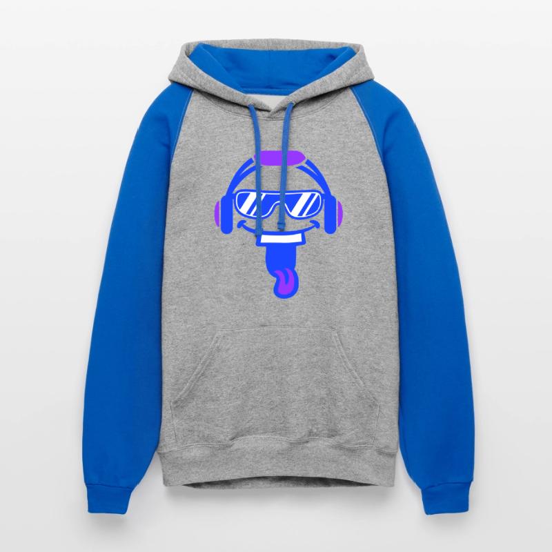 DJ Face Laughing Happy Head Sunglasses Music Party