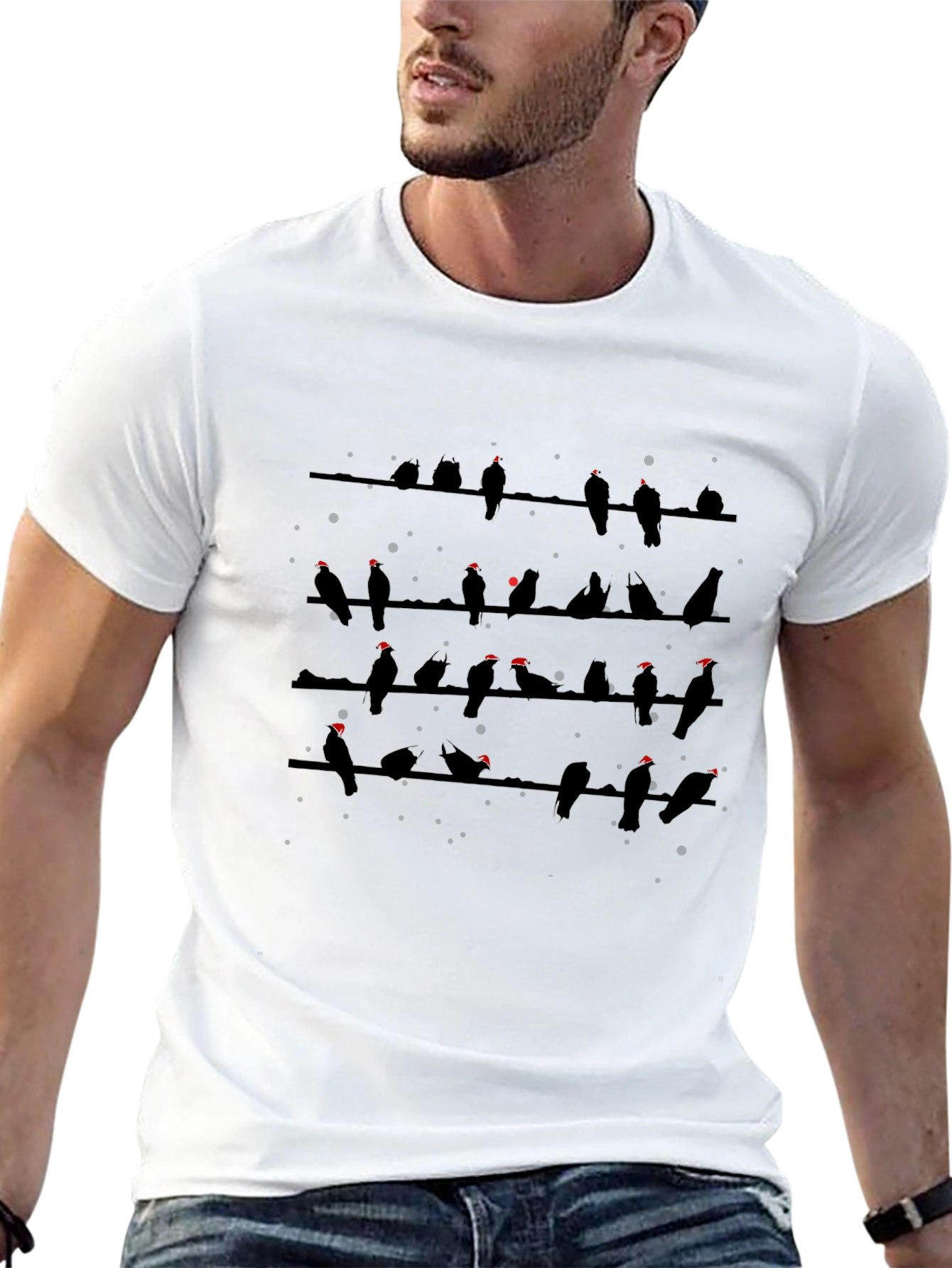 Birds on a Wire Graphic Tee