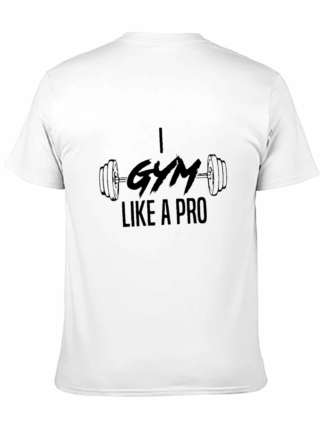 I Gym Like a Pro Black Graphic Tee