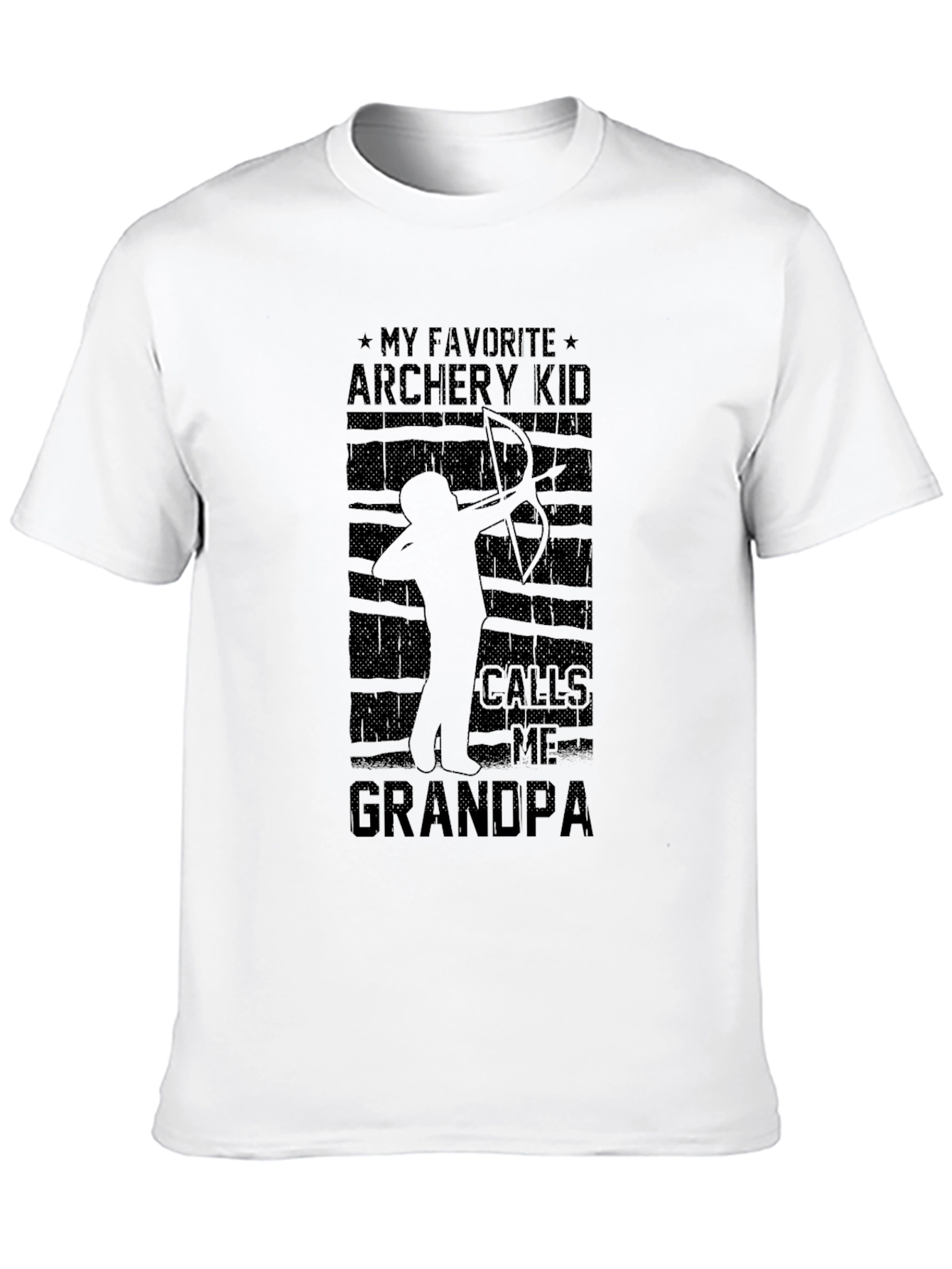 Archery Grandpa T-Shirt: My Favorite Archery Kid