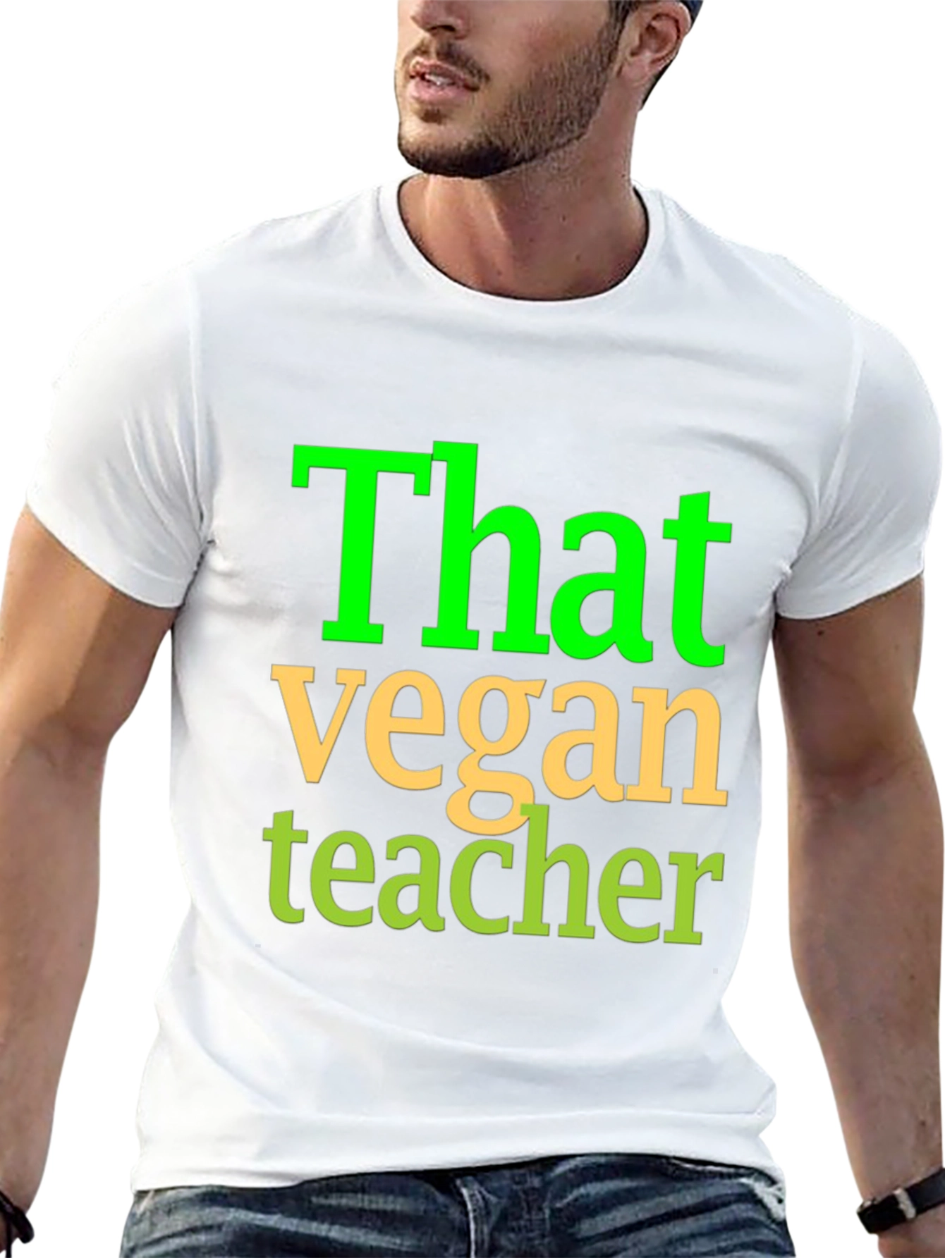 That Vegan Teacher Graphic Tee Shirt