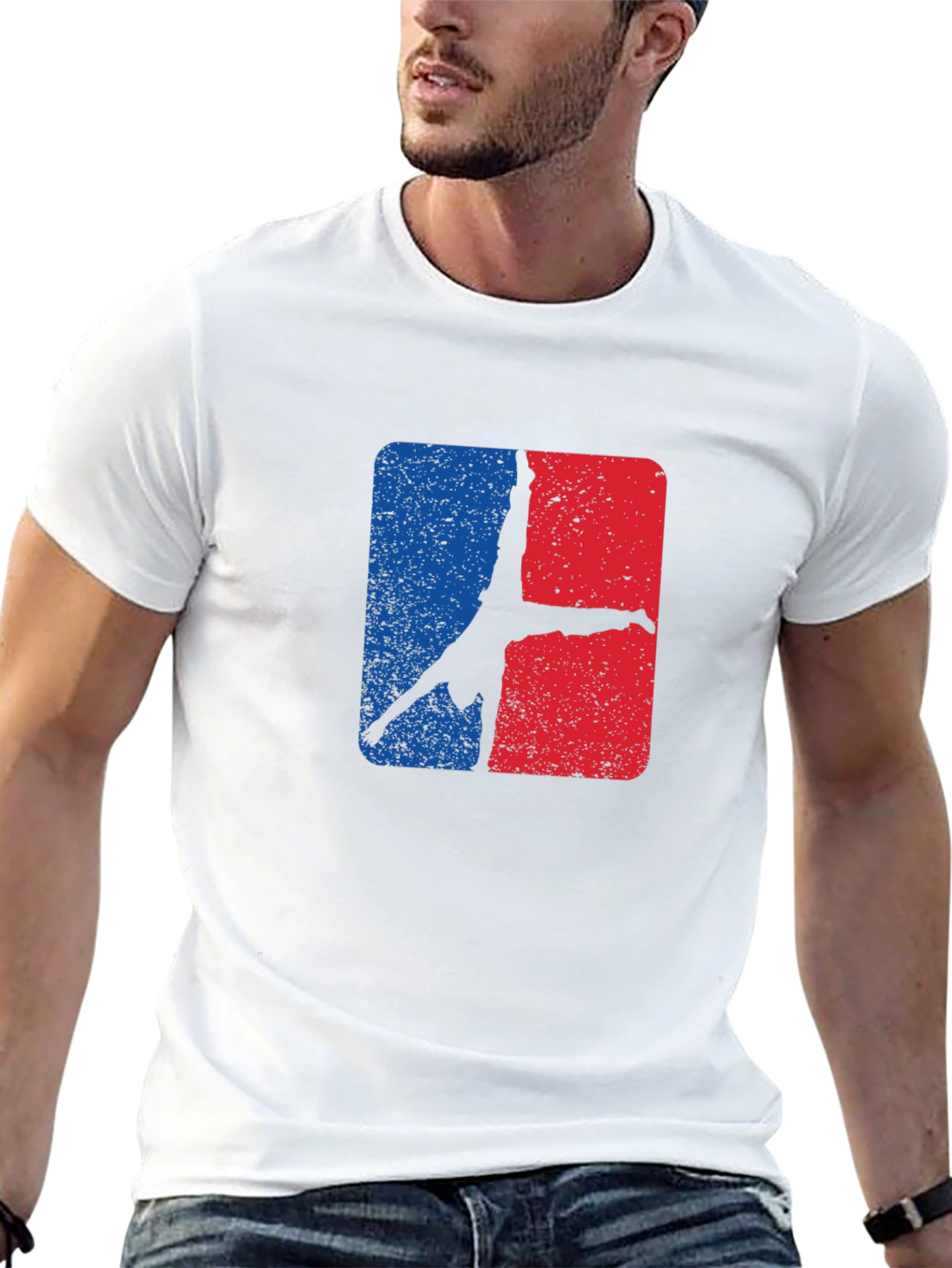 Handstand Silhouette Graphic Tee