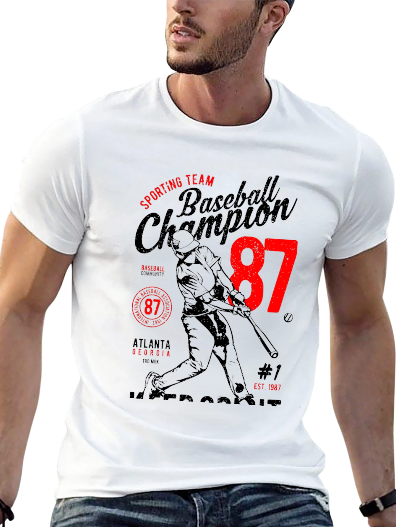 Baseball Champion Graphic T-Shirt