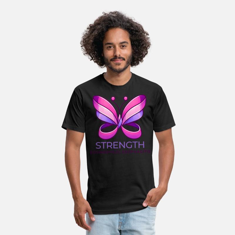 Eosinophilic Esophagitis Strength Ribbon Butterfly