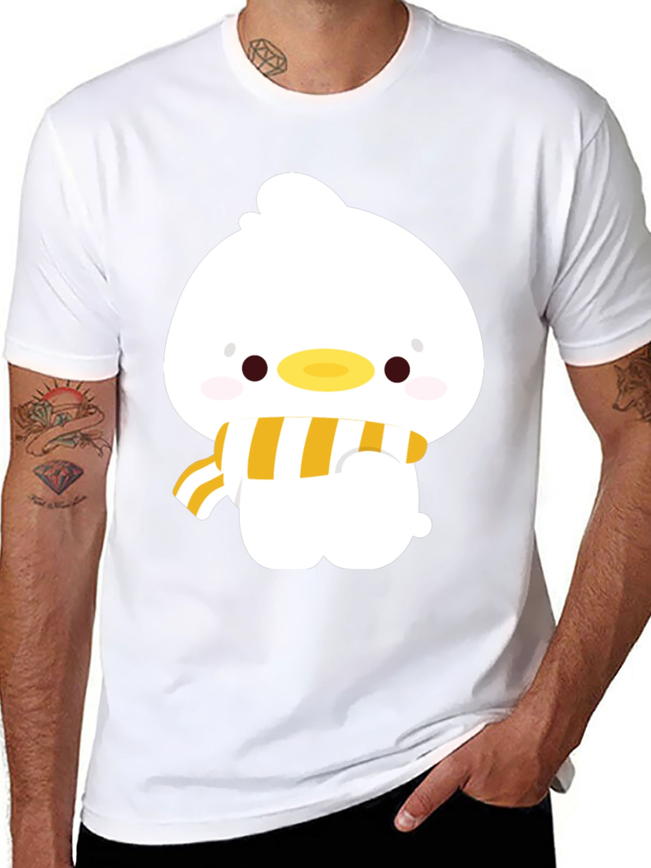 Duckling Graphic Tee - Cute Cartoon Duck T-Shirt
