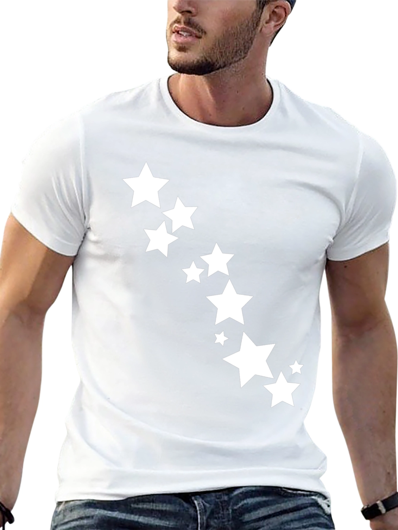 Starry Night Black Tee