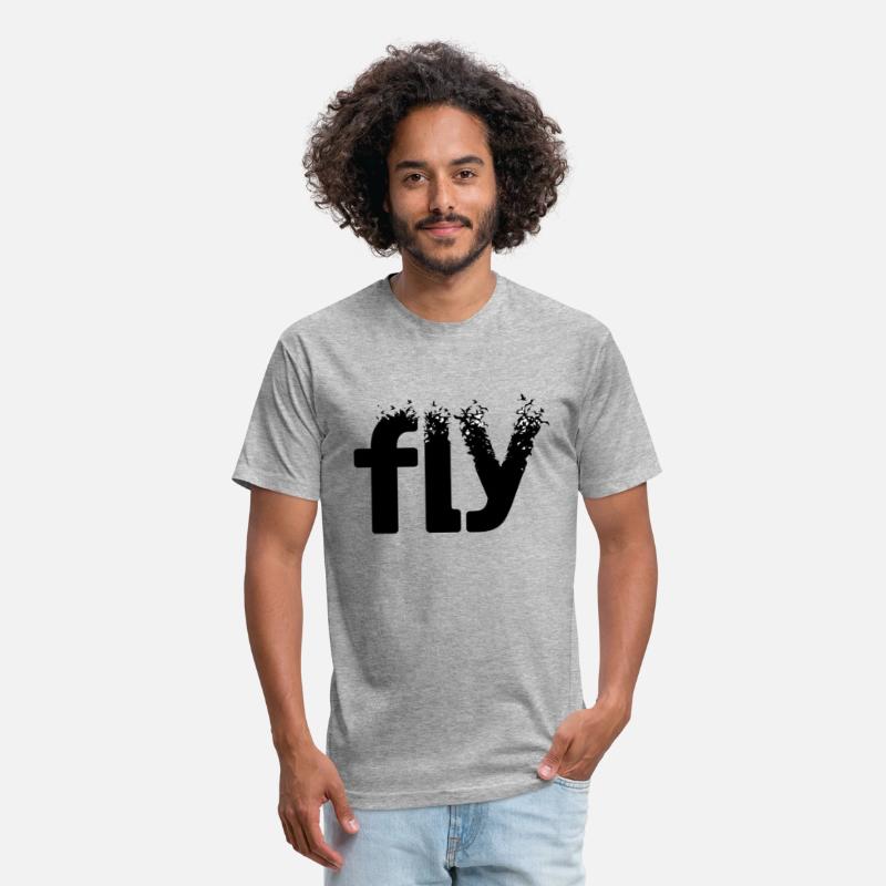 Fly Word with Birds Aesthetic Print