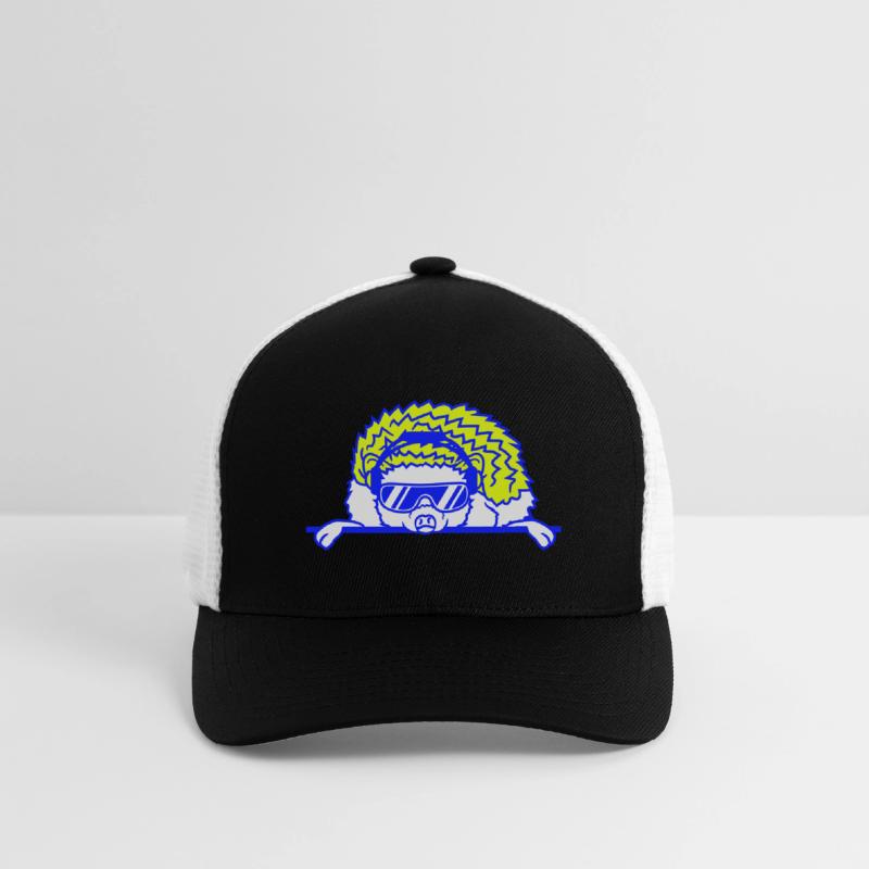 Funny Cool DJ Hedgehog Cute Party Animal Music Fun