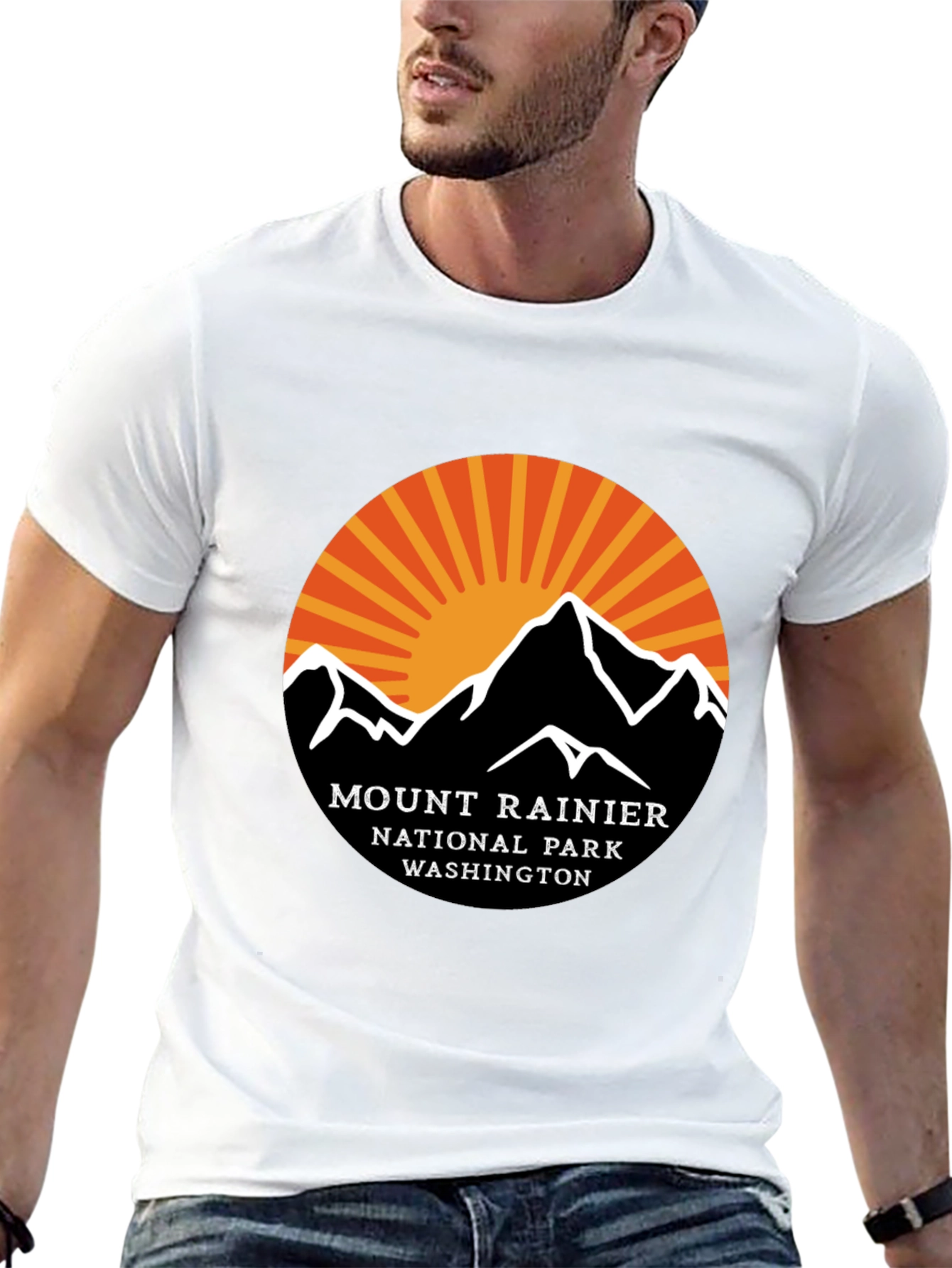 Mount Rainier National Park Graphic Tee