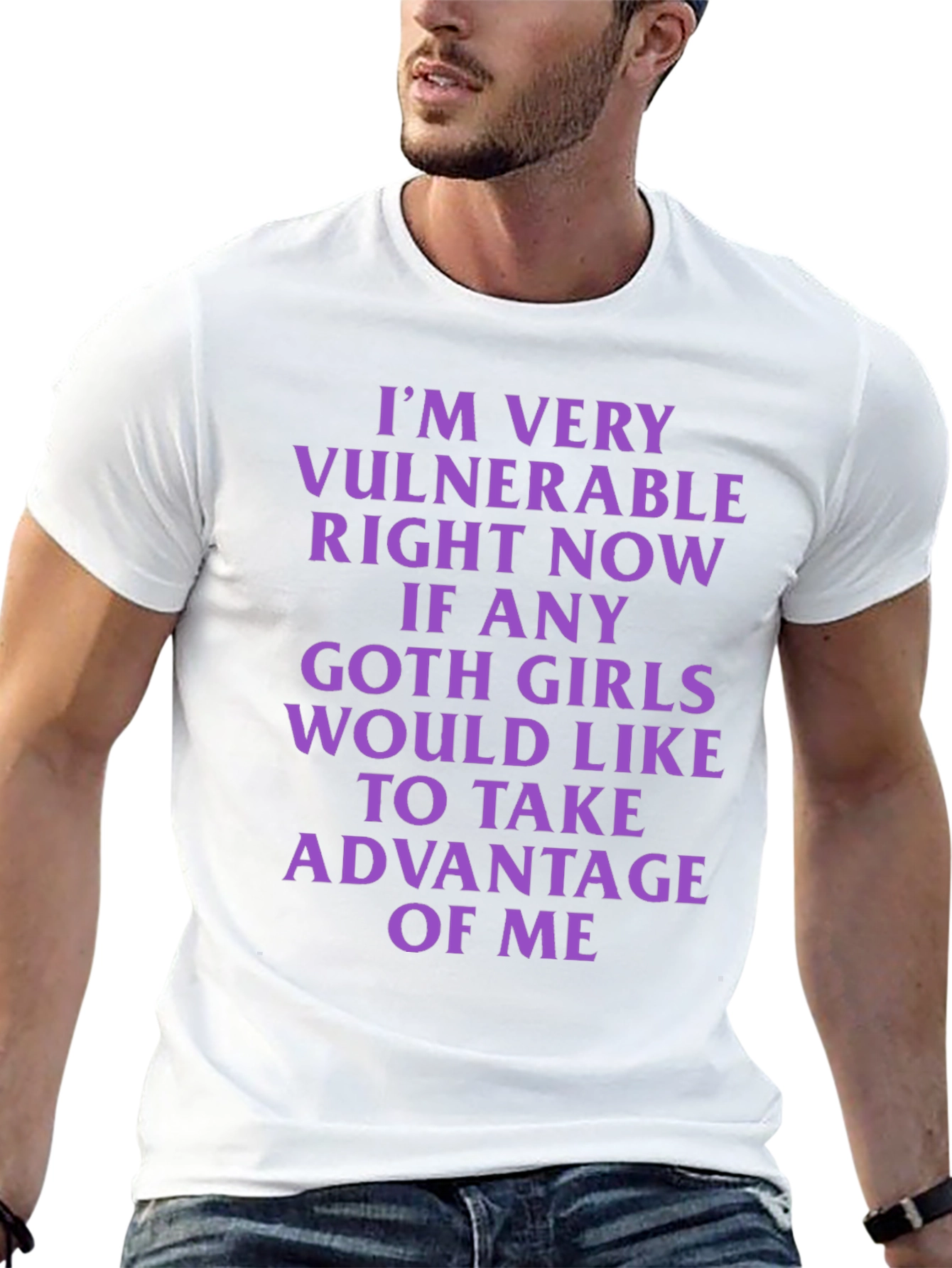 Vulnerable Goth Girls T-Shirt - Black